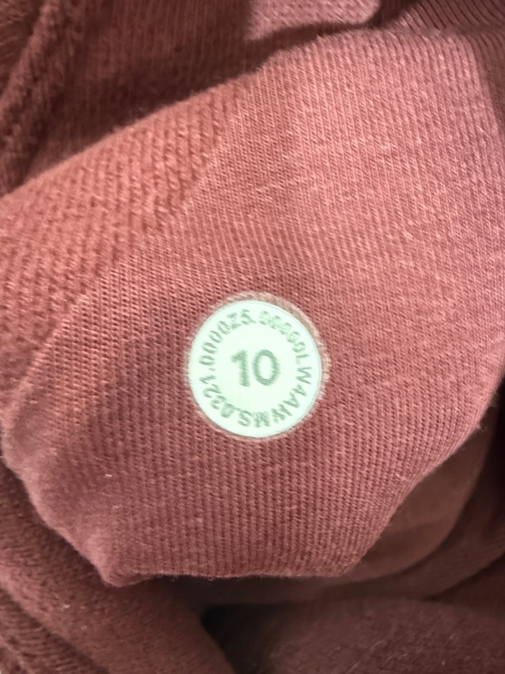 Lululemon Scuba Hoodie Red Merlot Size 10 – Cozy Classic - Picture 5 of 11